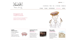 Desktop Screenshot of chloe-chocolat.com